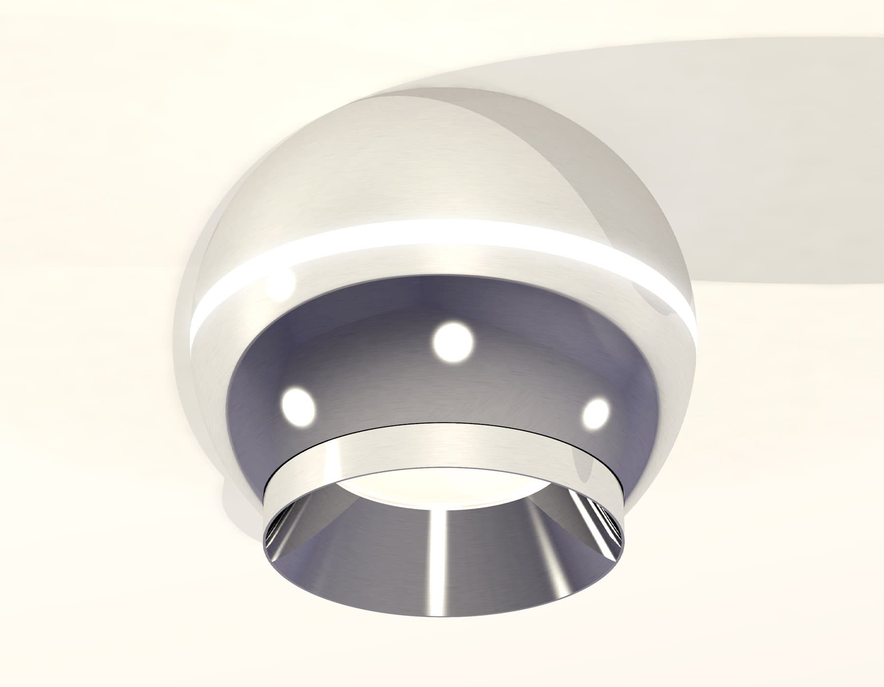 Ambrella Комплект накладного светильника XS1104002 PSL серебро полированное MR16 GU5.3 LED 3W 4200K (C1104, N7032) — миниатюра 2