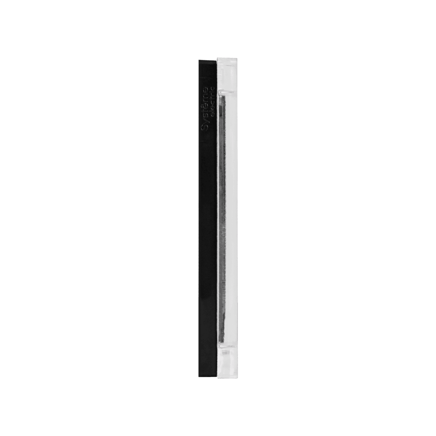 Systeme Electric ArtGallery Pure Матовое органическое стекло Черный Рамка 4-ая — миниатюра 4