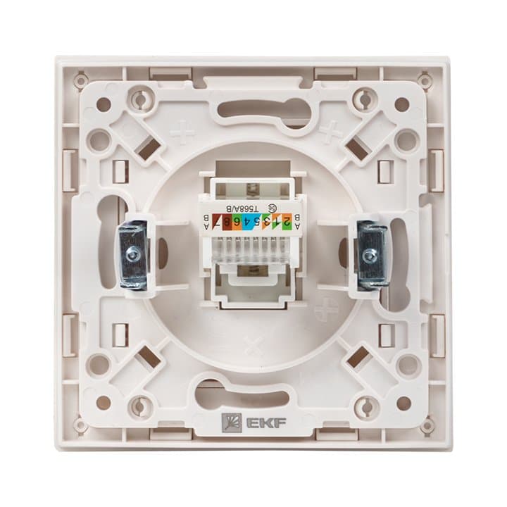 EKF PROxima Стокгольм Белый Розетка RJ-45 — миниатюра 10