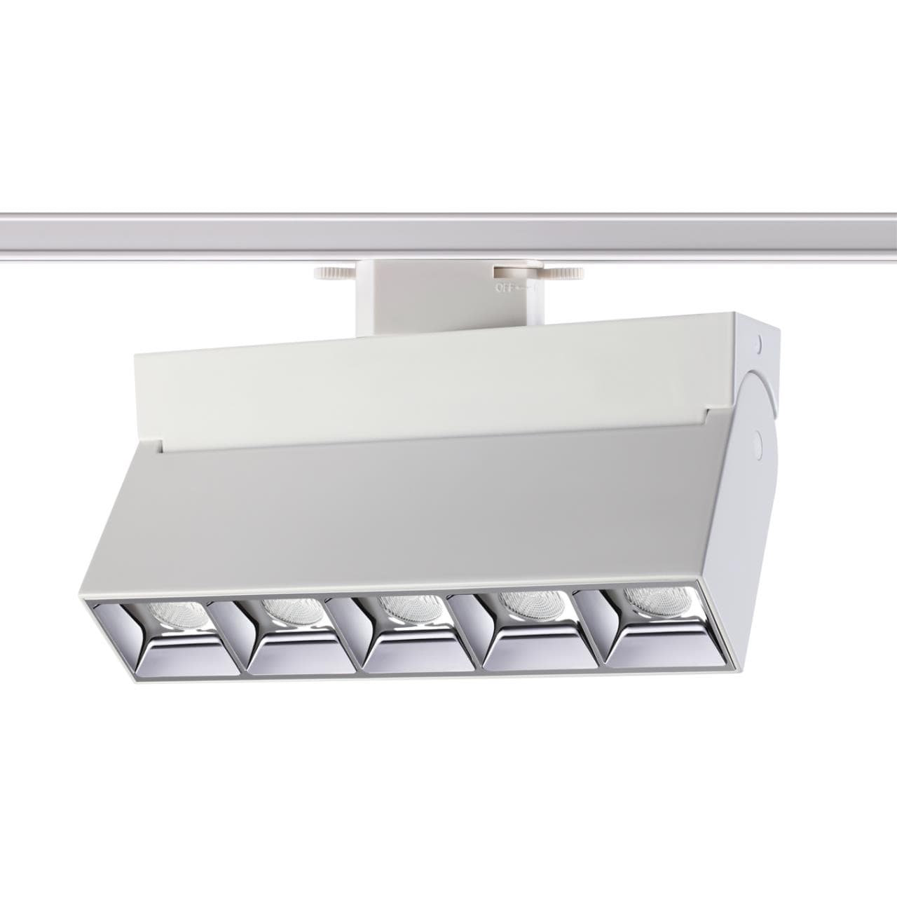 Novotech 358665 PORT NT21 076 белый Однофазный трековый светодиодный светильник IP33 LED 4000K 25W 110-265V EOS