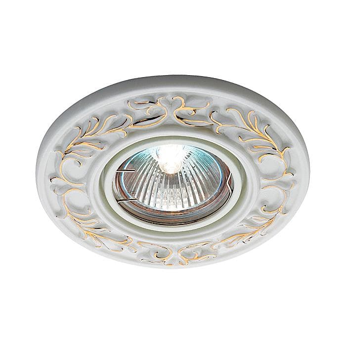 Novotech 369869 NT14 162 белый/золото Встраиваемый светильник IP20 GX5.3 50W 12V FARFOR