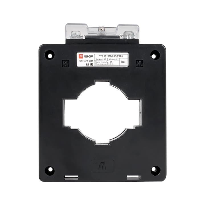 EKF PROxima Трансформатор тока ТТЕ-60-600/5А класс точности 0,5 — миниатюра 2