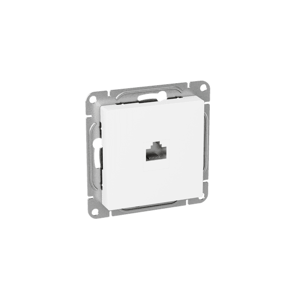EKF Механизм розетки RJ45 (cat5), белый Эпика — миниатюра 2