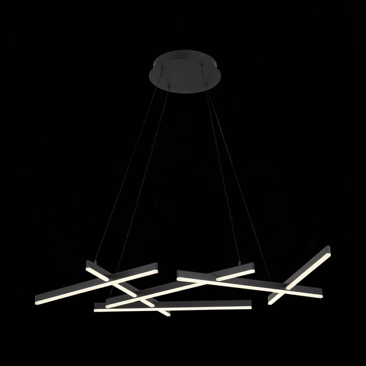 ST LUCE SL394.413.06 Люстра подвесная  Черный/Белый LED 6*13W — миниатюра 2
