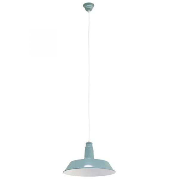 Eglo Подвес SOMERTON 1, 1х60W (E27), Ø365, H1100, сталь, мятный 49253