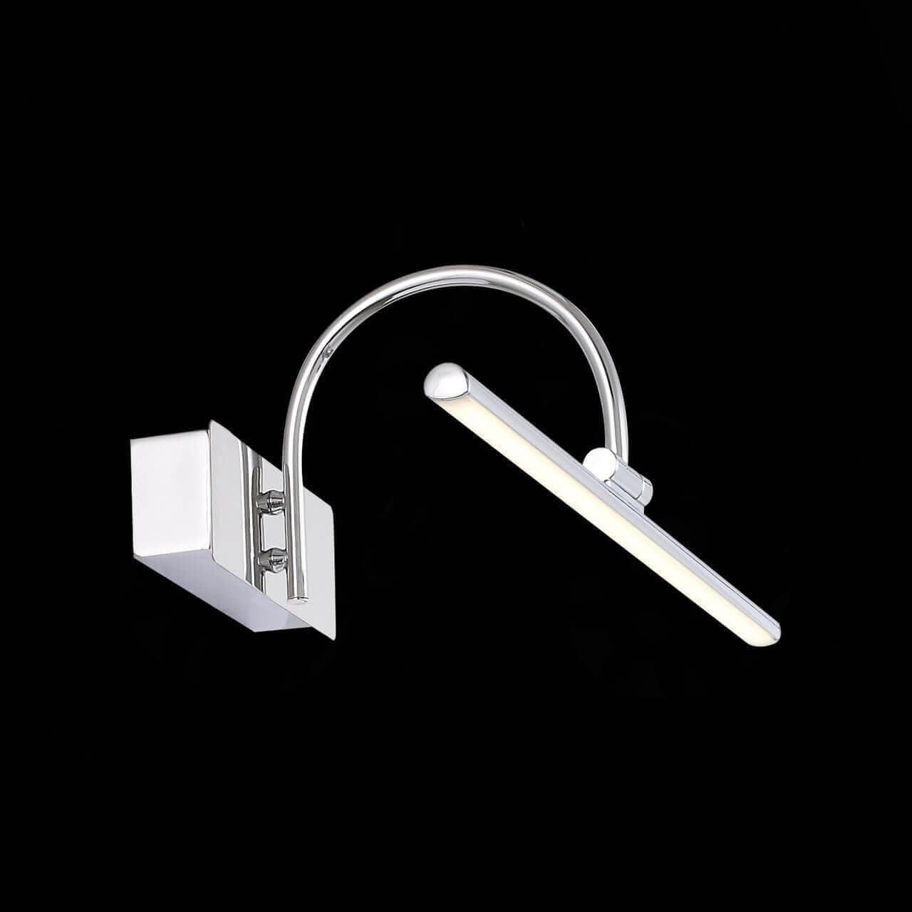 ST LUCE SL444.011.01 Подсветка для картин  Хром/Хром LED 1*8W — миниатюра 3