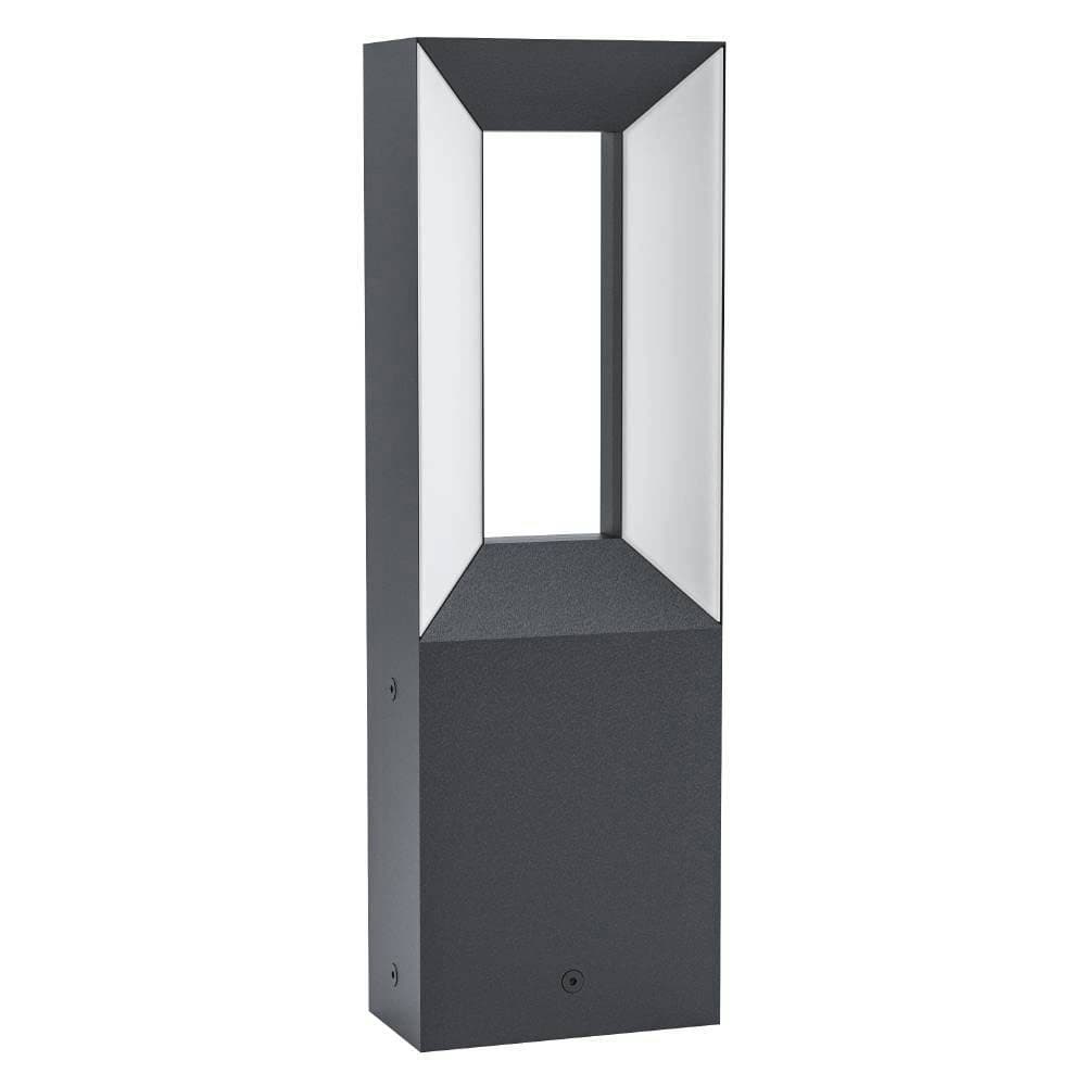 Eglo 98727 Уличный светод. светильник напольный RIFORANO, 12W(LED), L110, B60, H340, литой алюминий, черн