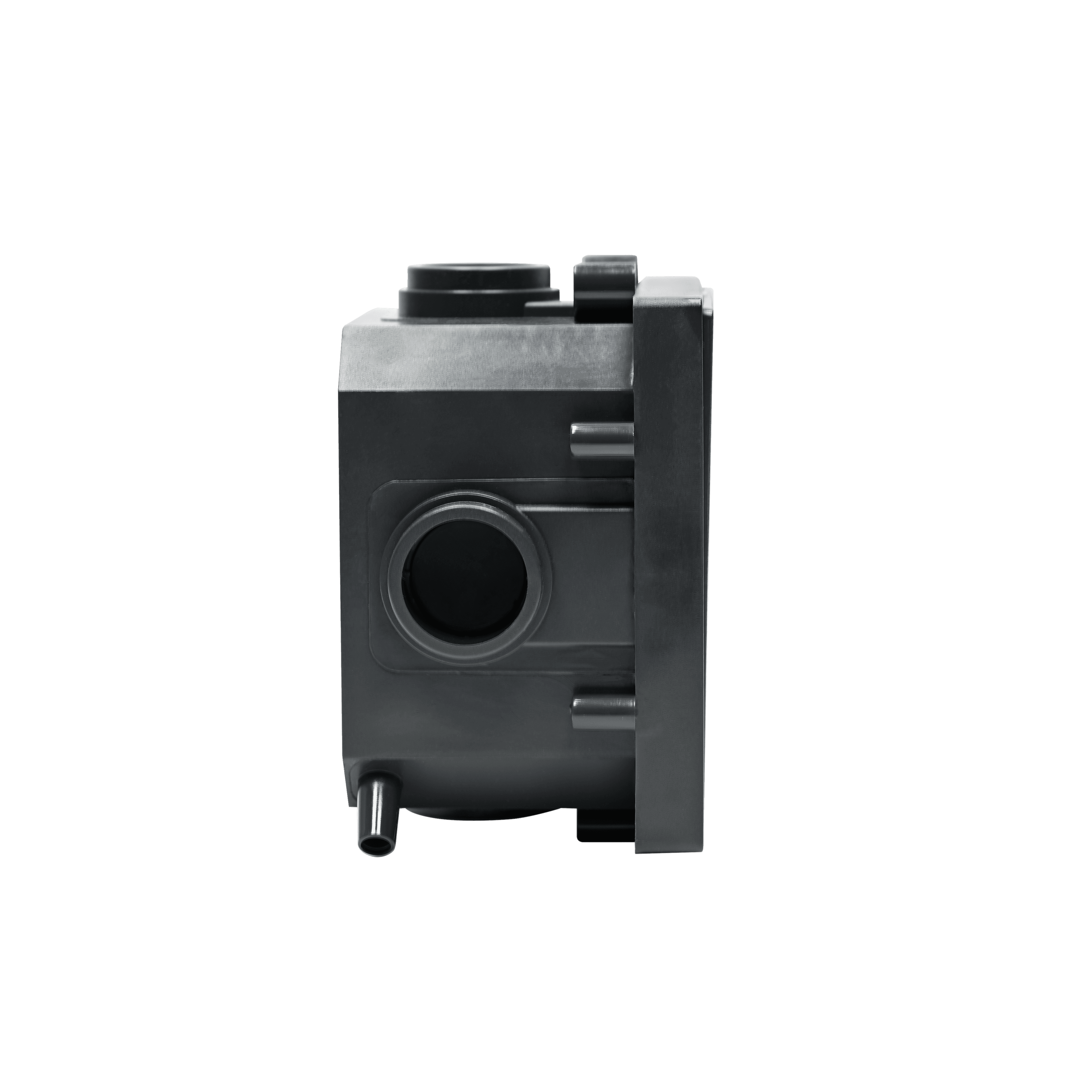 Systeme Elecrtic MultiDesk Чёрный матовый Лючок на 2 модуля IP44 с монтажной коробкой для бетонных полов , тип MDK20 — миниатюра 11