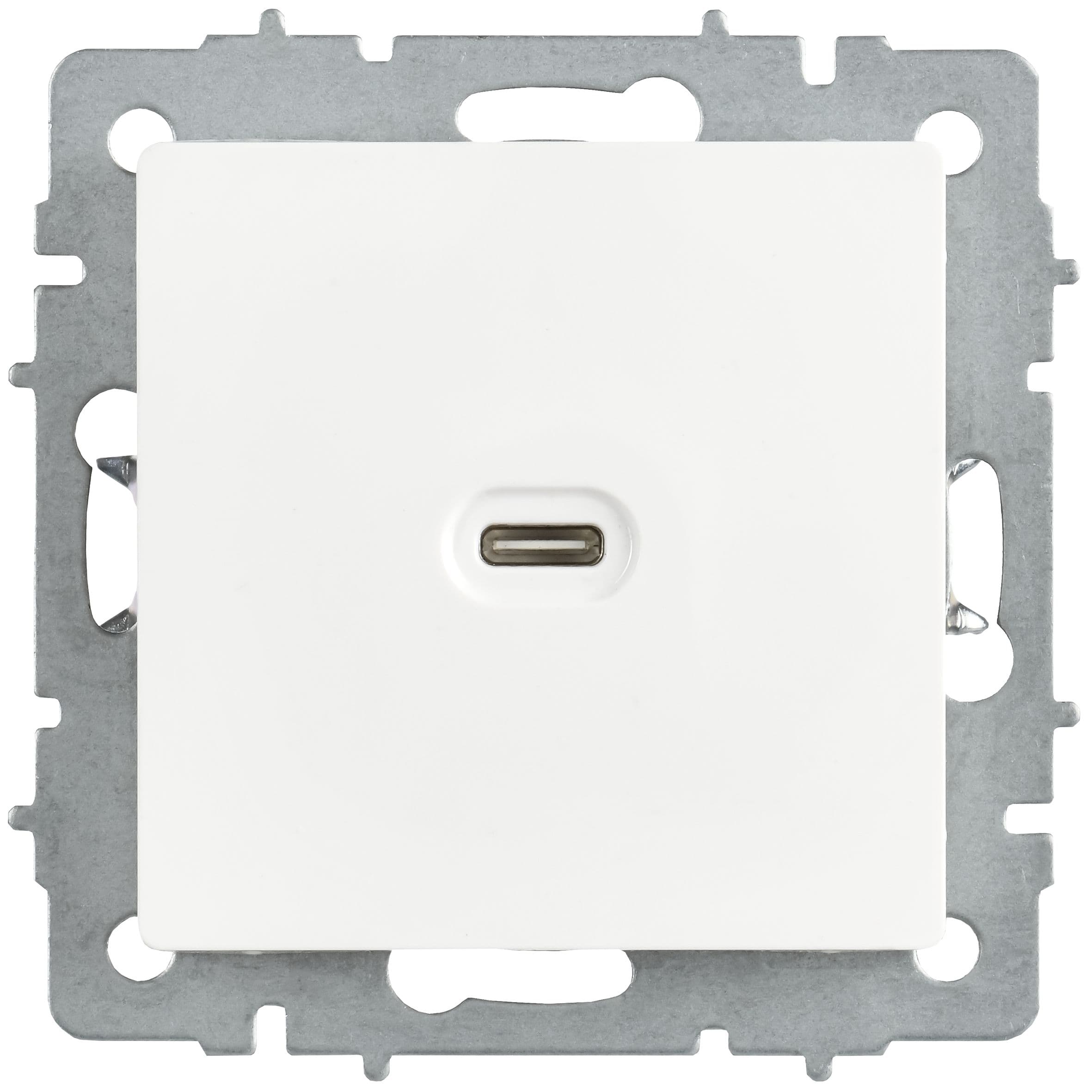 IEK BRITE Роз. USB C 65Вт высокоскор. зар. РЮ12-1-БрАБ а/б — миниатюра 2