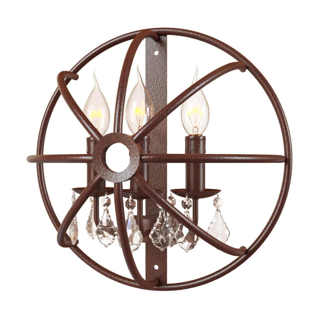 LOFT IT LOFT1897W Бра 3xE14 max 40W LOFT1897W, шт — миниатюра 2