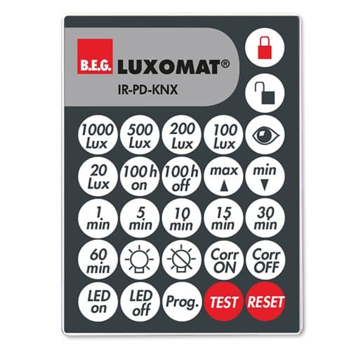 BEG Пульт управления PD2-KNX, PD4-KNX, PD4-KNX-GH, PD4-KNX-C 92123