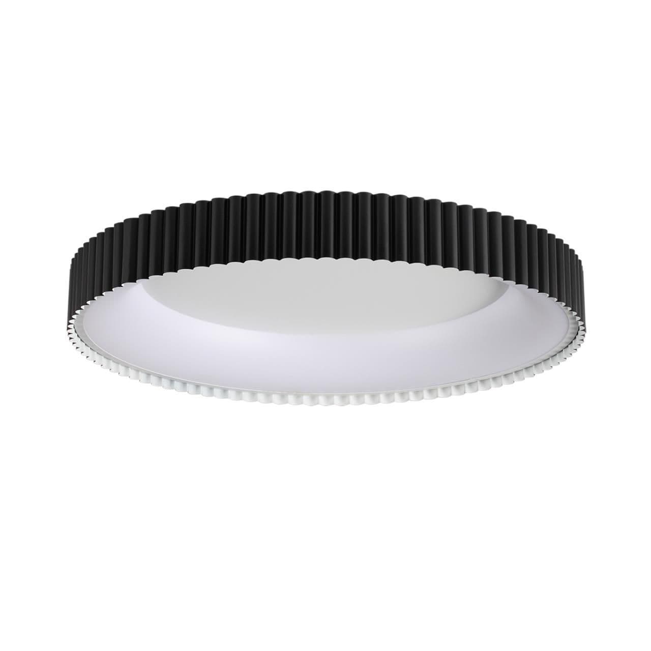 Sonex 7764/56L AVRA LED SN Светильник металл/белый/черный LED 56Вт 3000-6000K D500 IP43 ССТ SHARMEL