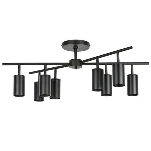 Lightstar LR728378 Люстра RULLO 8х50W GU10 ЧЕРНЫЙ (571728+214437-8), шт