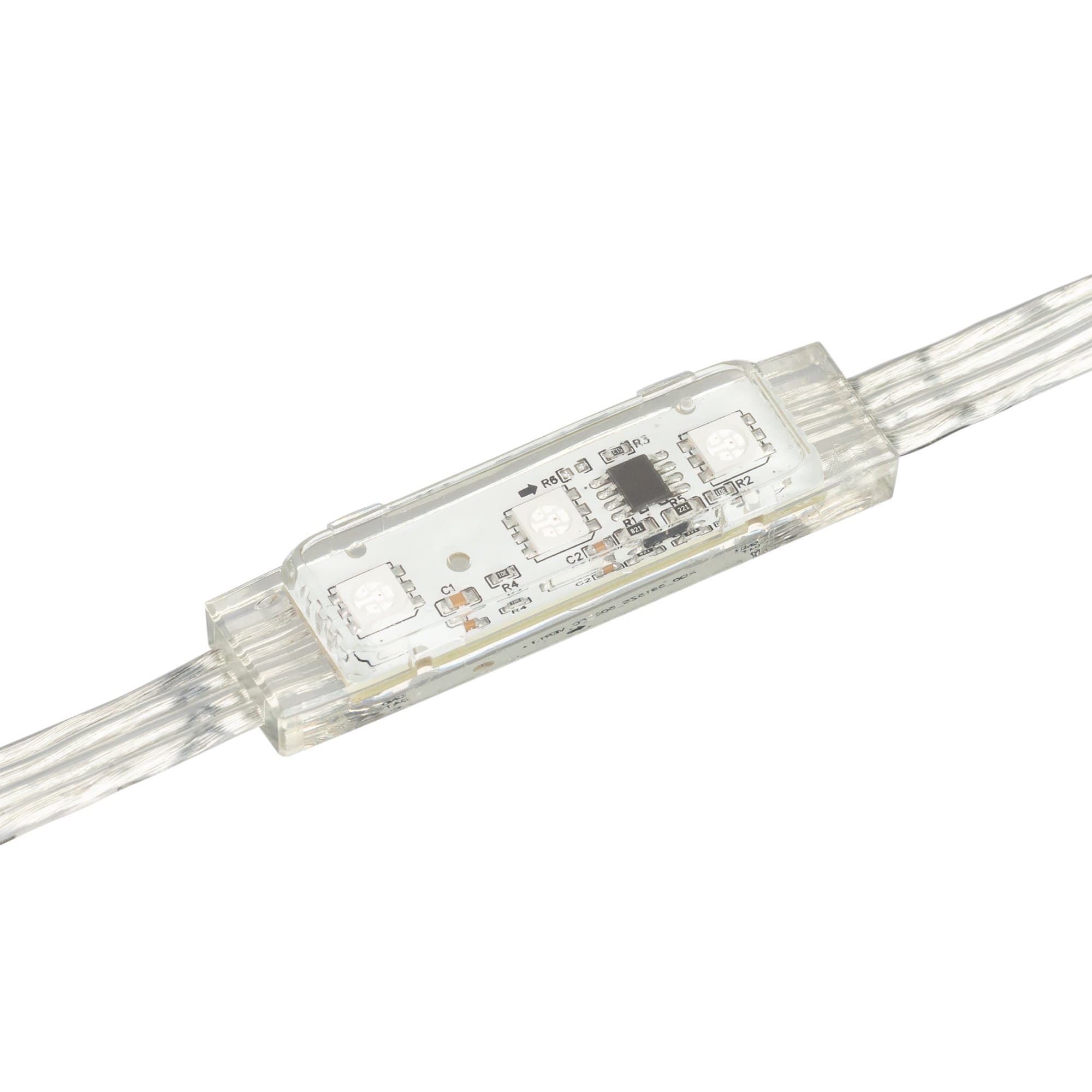 Arlight Модуль управляемый DMX-B3 12V RGB (0.72W, IP68, 140 deg) (Пластик, 3 года) 036773 — миниатюра 1