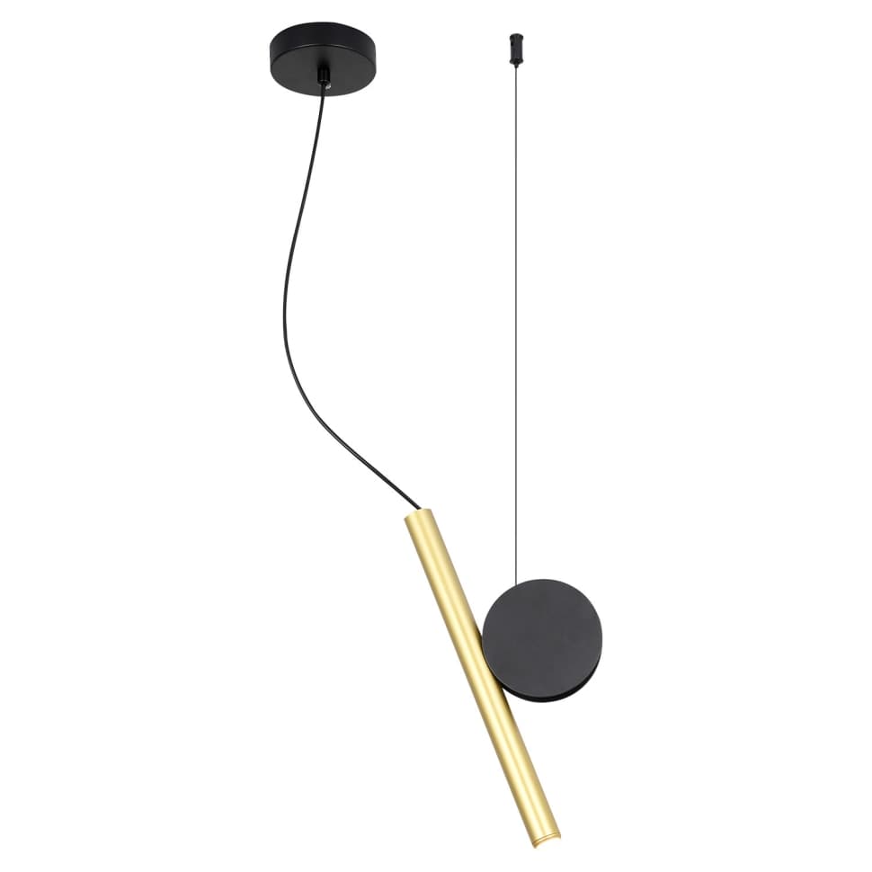 Lussole LSP-7015 LOFT Подвесной светильник матовое золоточерный — миниатюра 1