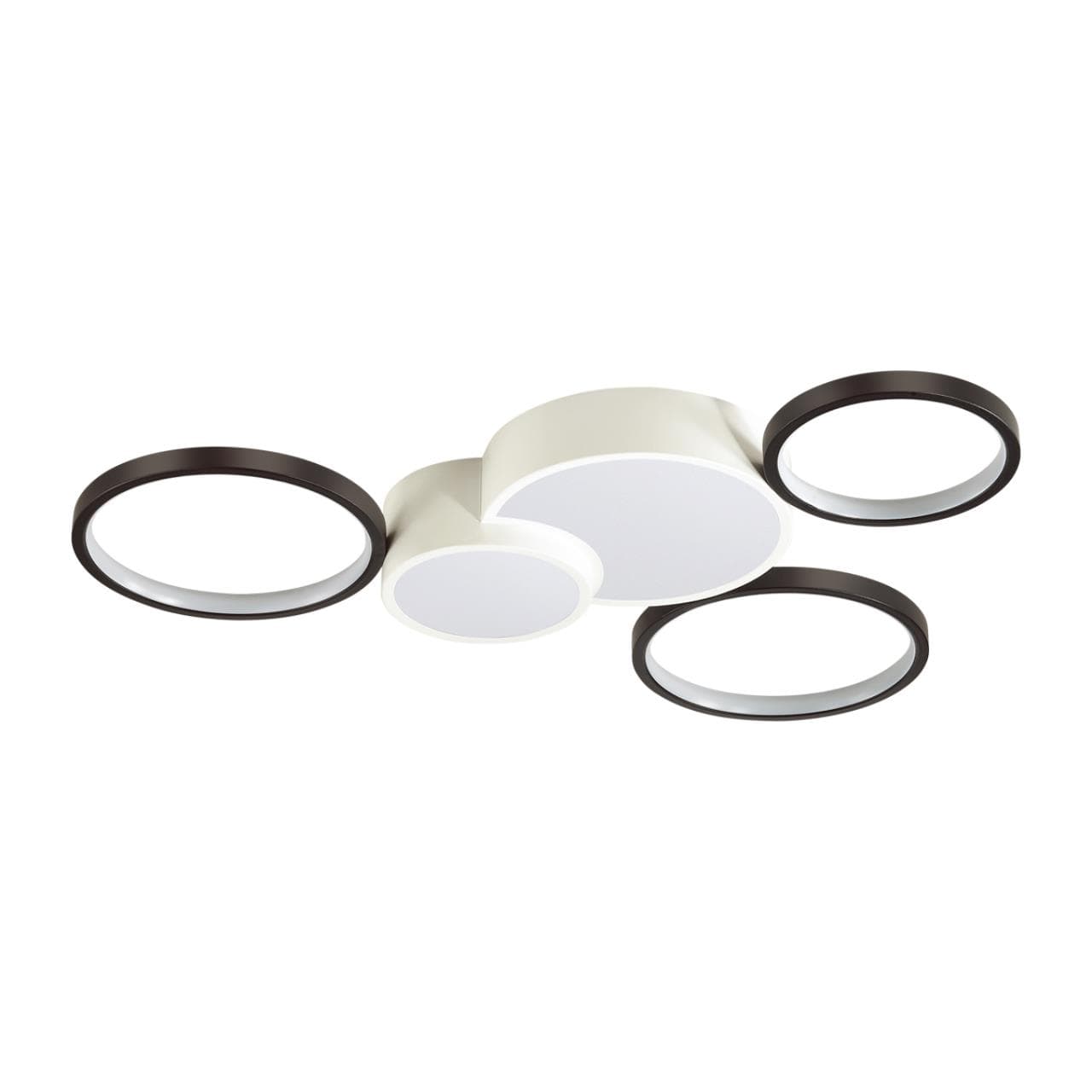 Lumion 5253/80CL LEDIO LN23 белый, черный Люстра потолочная LED 80W 5280Лм 220V NORBERT