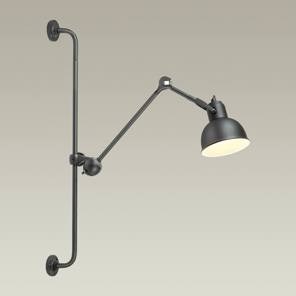 Odeon Light 4125/1WA ODL19 311 черный Бра на кронштейне Е14 1*40W ARTA — миниатюра 2
