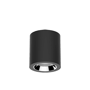 Varton Светодиодный светильник DL-02 Tube накладной 125х135 мм 18 Вт 3000 K 35° RAL9005 черный муар V1-R0-T0113-20000-2001830