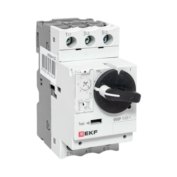 EKF Автомат пуска двигателя GV2P 0,63-1А — миниатюра 1