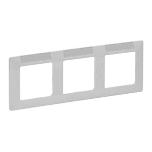 Legrand Valena LIFE Белая Рамка 3-ая с полем для надписи 754013 — миниатюра 2