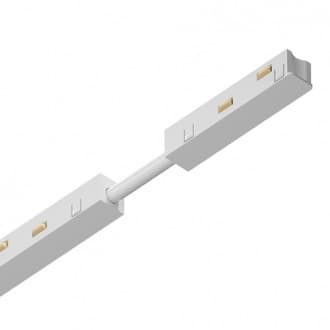Technolight Коннектор токопроводящий гибкий белый 84002-WH