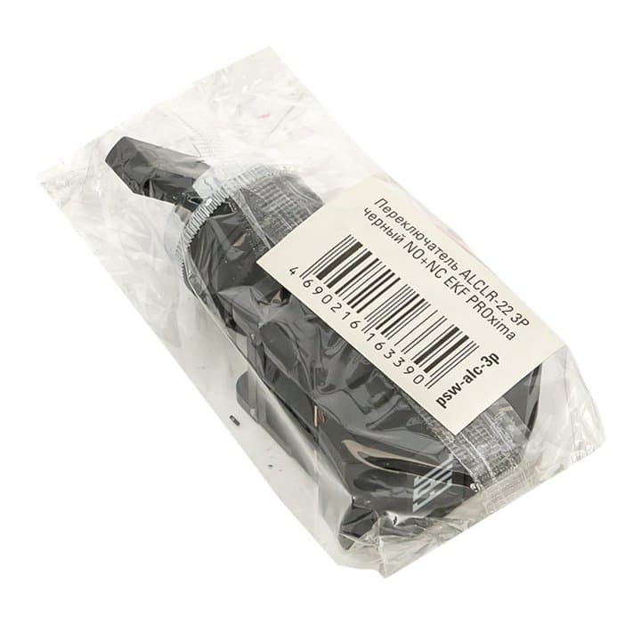EKF PROxima Переключатель АLСLR-22 3P черный NO+NC psw-alc-3p — миниатюра 2