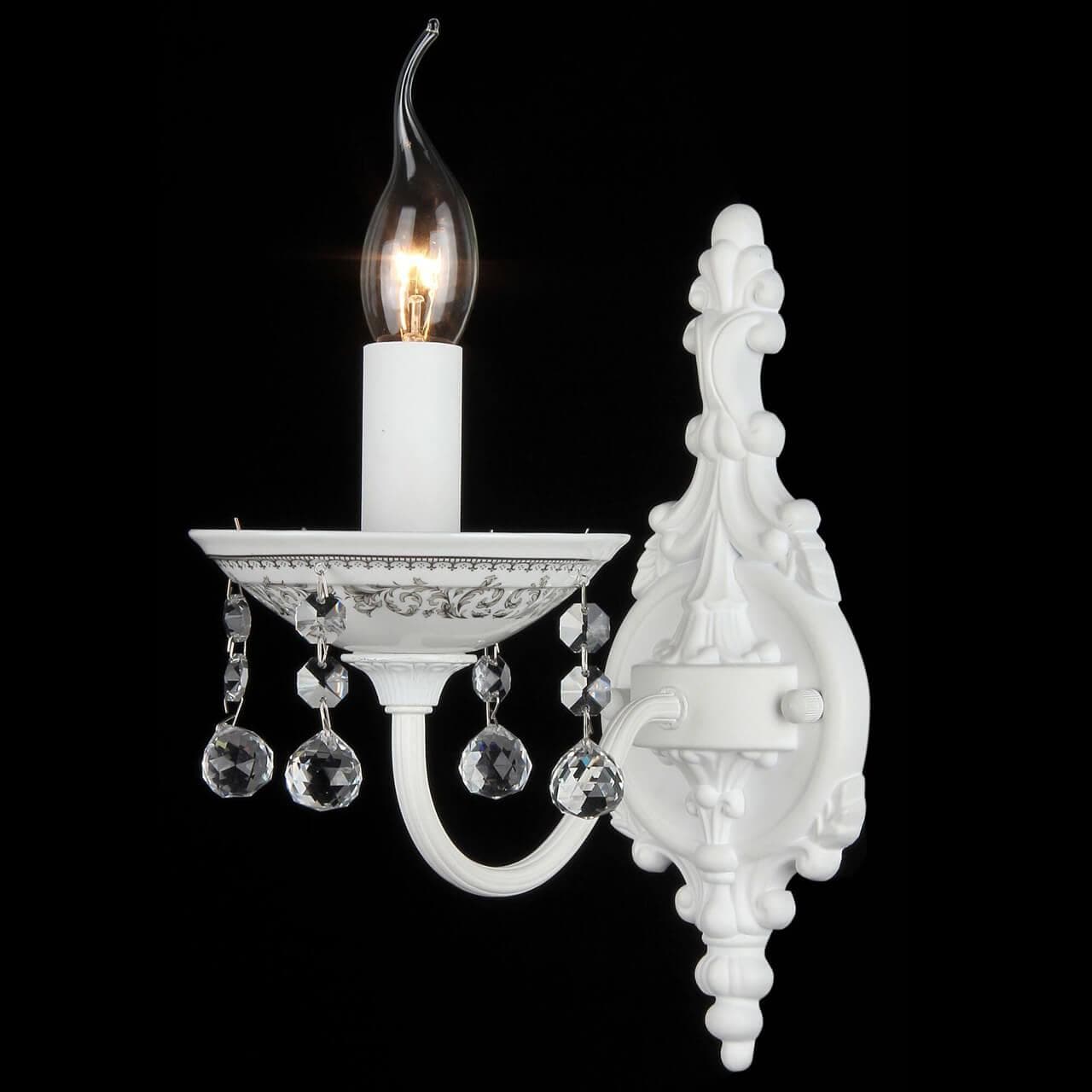 Maytoni Elegant Bellona Белый Бра 1xE14 60W ARM386-01-W — миниатюра 7