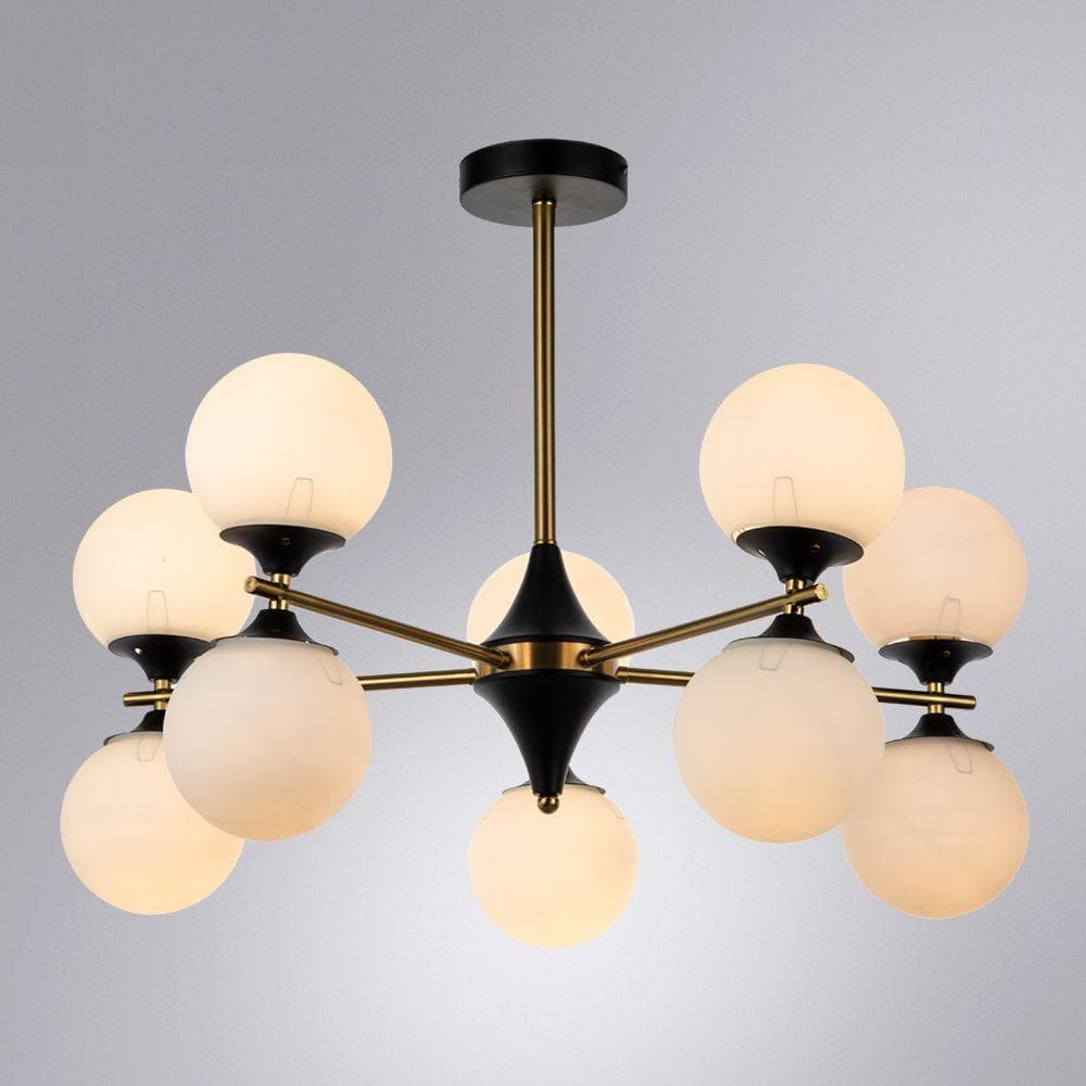 Arte Lamp MIMOSA Светильник потолочный лампа накаливания A3649PL-10PB — миниатюра 3