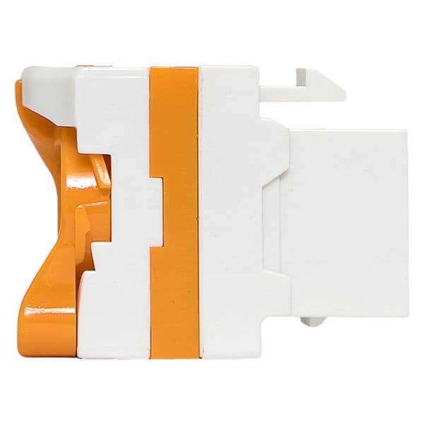 EKF Модуль Keystone TERACOM CS Cat.6A неэкранированный 110 IDC 180 градусов самозажимной (Toolless) оранжевый — миниатюра 10