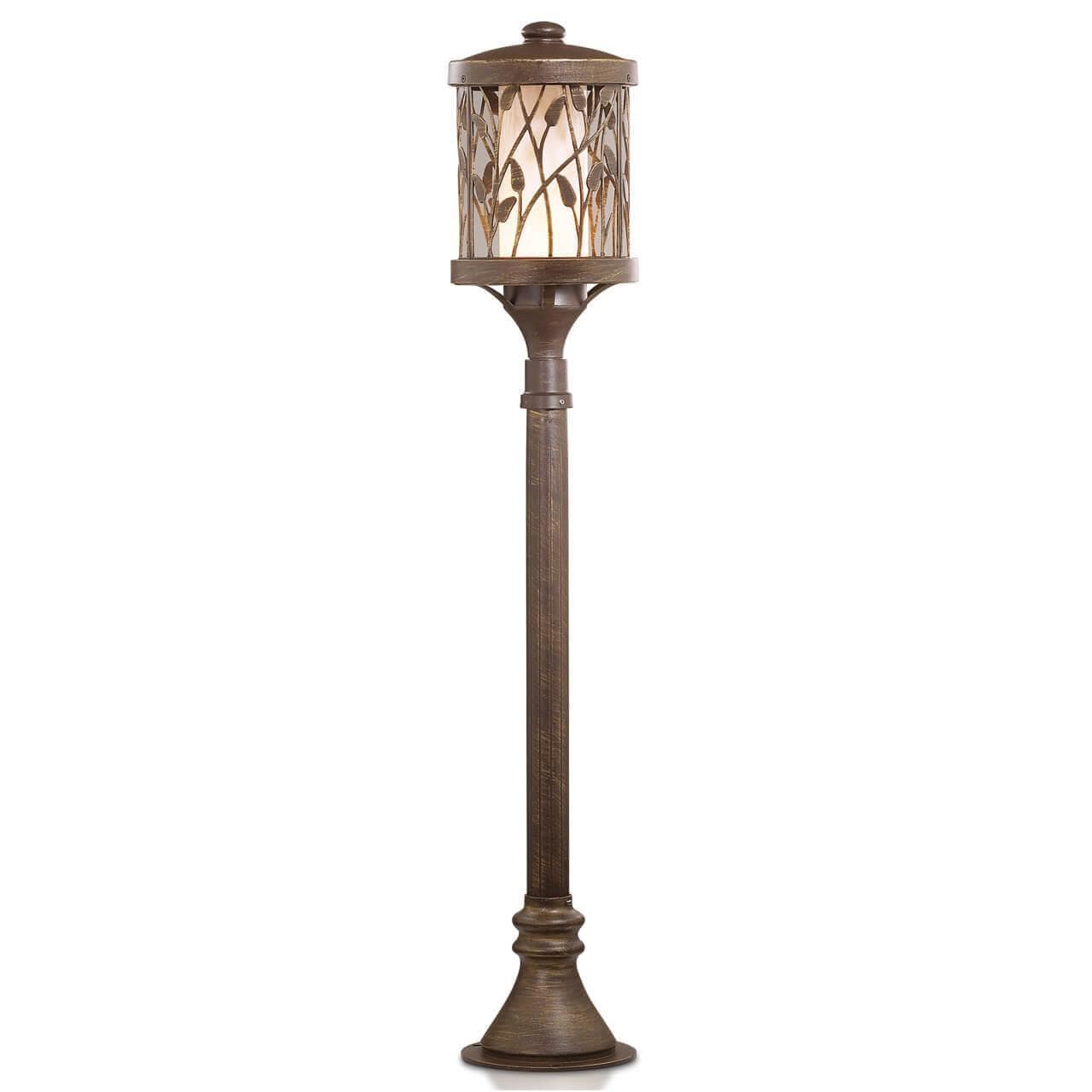 Odeon Light 2287/1A ODL12 853 патина коричневый Уличный светильник 120 см IP44 E27 100W 220V LAGRA — миниатюра 1