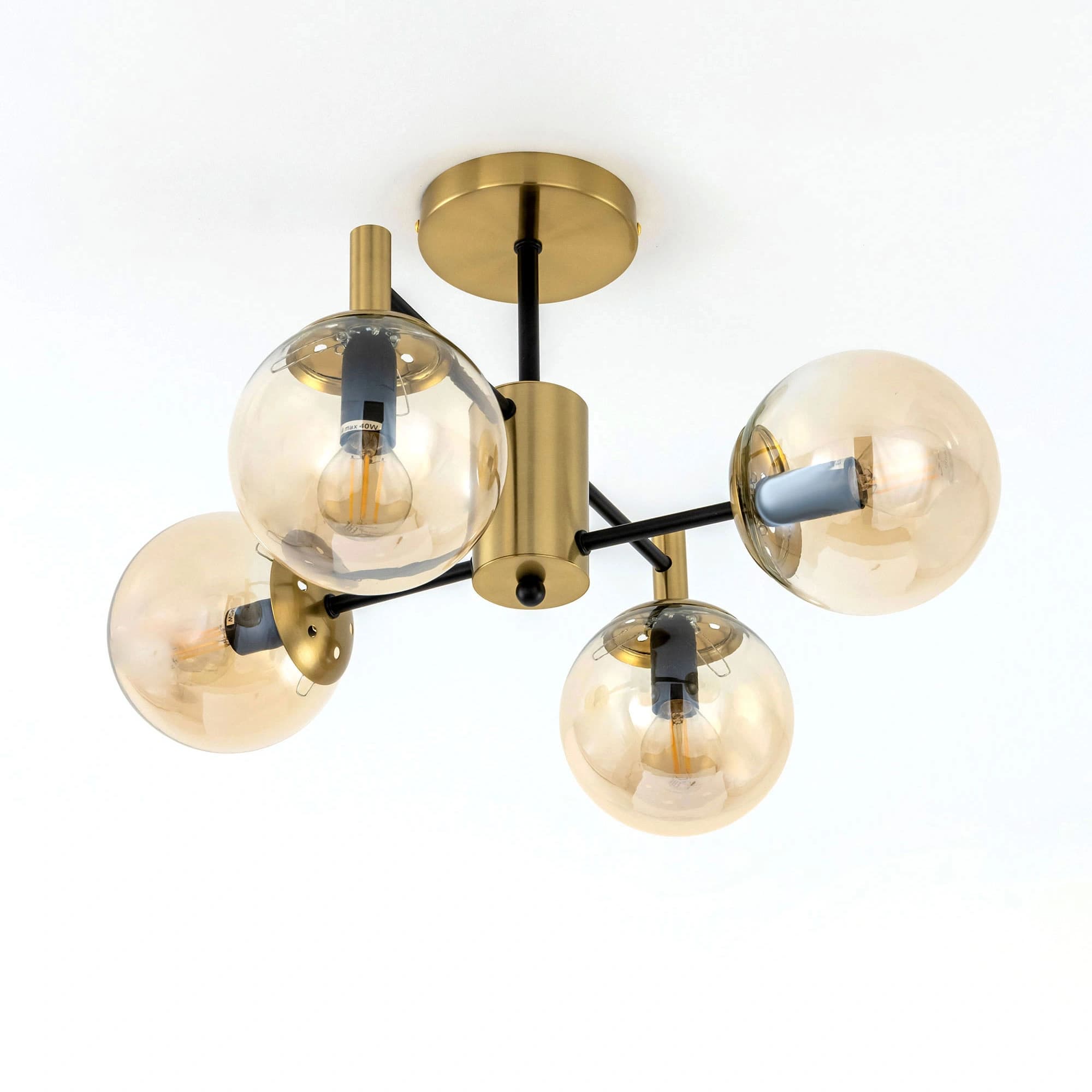 Citilux CL143143 Шарлиз Бронза Люстра — миниатюра 4