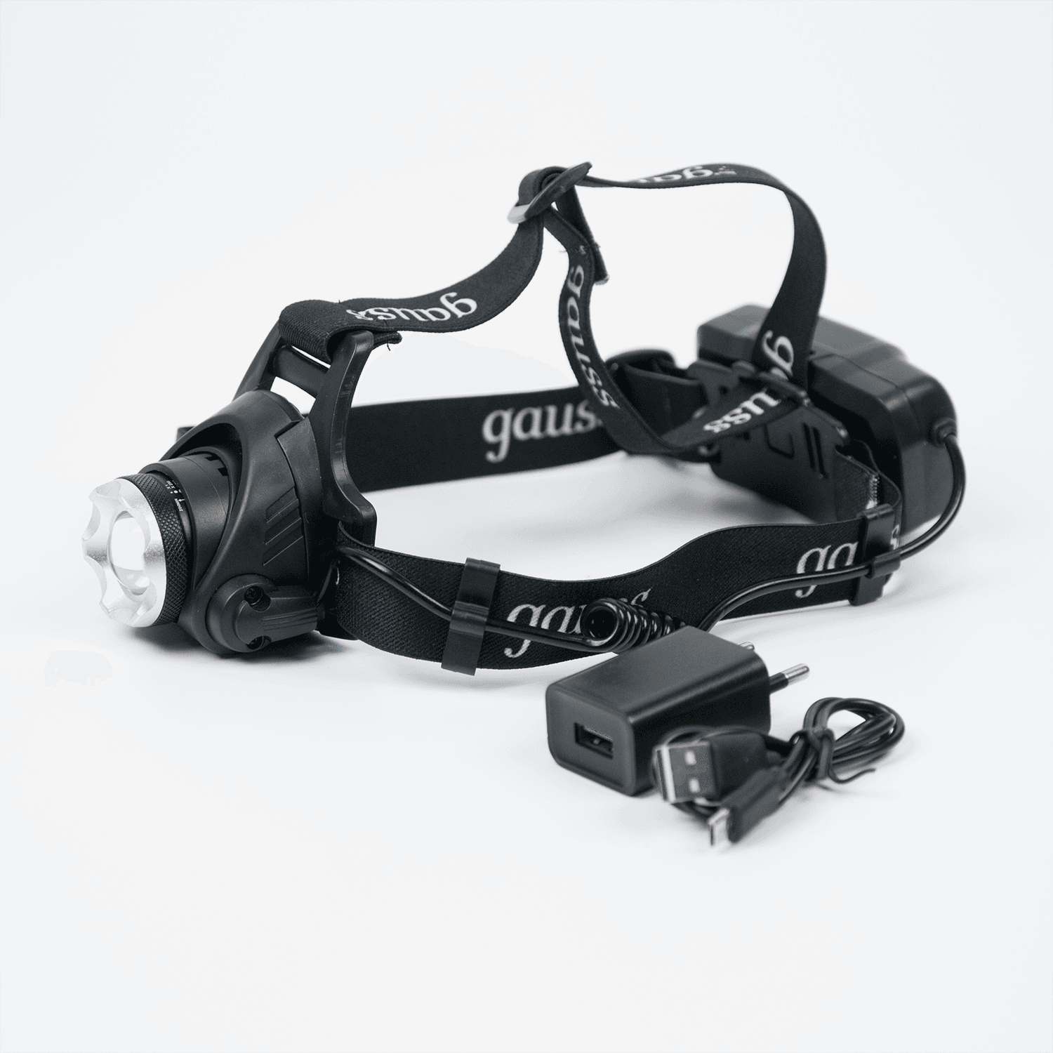 Gauss Фонарь налобный модель GFL407 5W 450lm Li-ion 2400mAh LED 1/12/48 GF407 — миниатюра 8