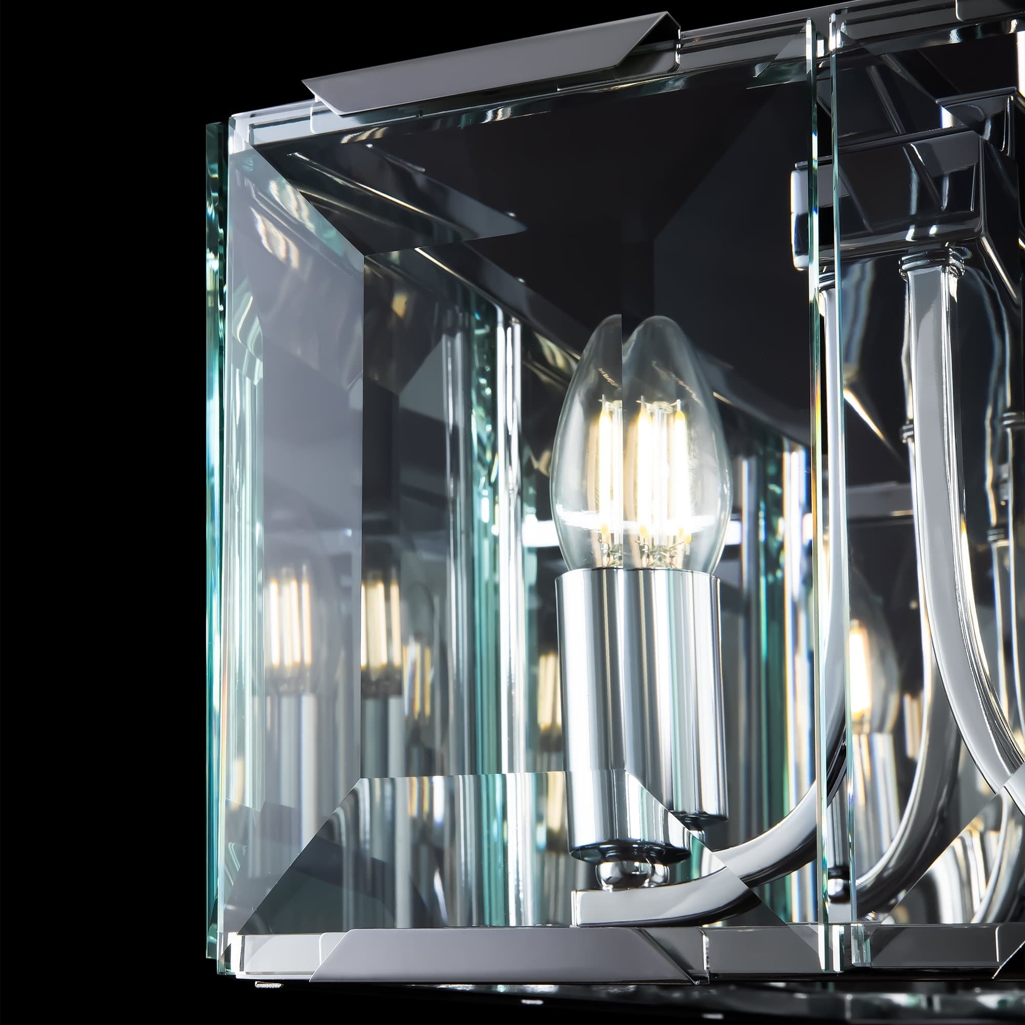 Maytoni Modern Cerezo Хром Люстра 6xE14 40W MOD202-06-N — миниатюра 7