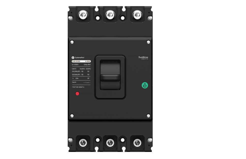 Systeme Electric Автоматический выключатель SYSTEMEPACT CCB DC630 2P50КА/3P50КА 3P TMD315