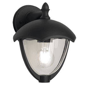 Gauss Светильник садово-парковый Aura на стену вниз 188*210*238mm, 170-240V / 50Hz, 1xE27, Max.60W, IP: 54, GD028
