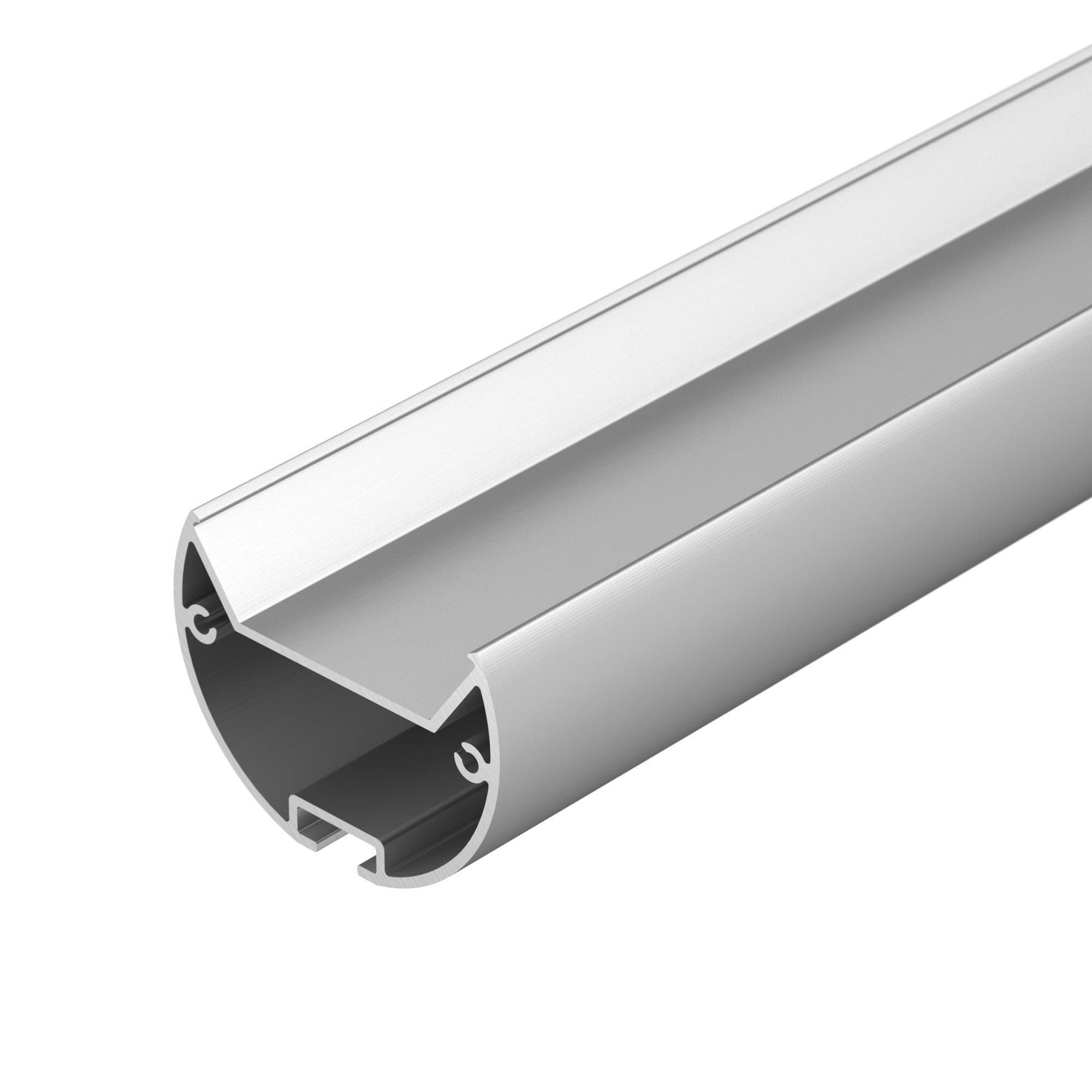 Arlight Профиль с экраном SL-ROUND-D40-2500 ANOD+OPAL (Алюминий) 020473 — миниатюра 2