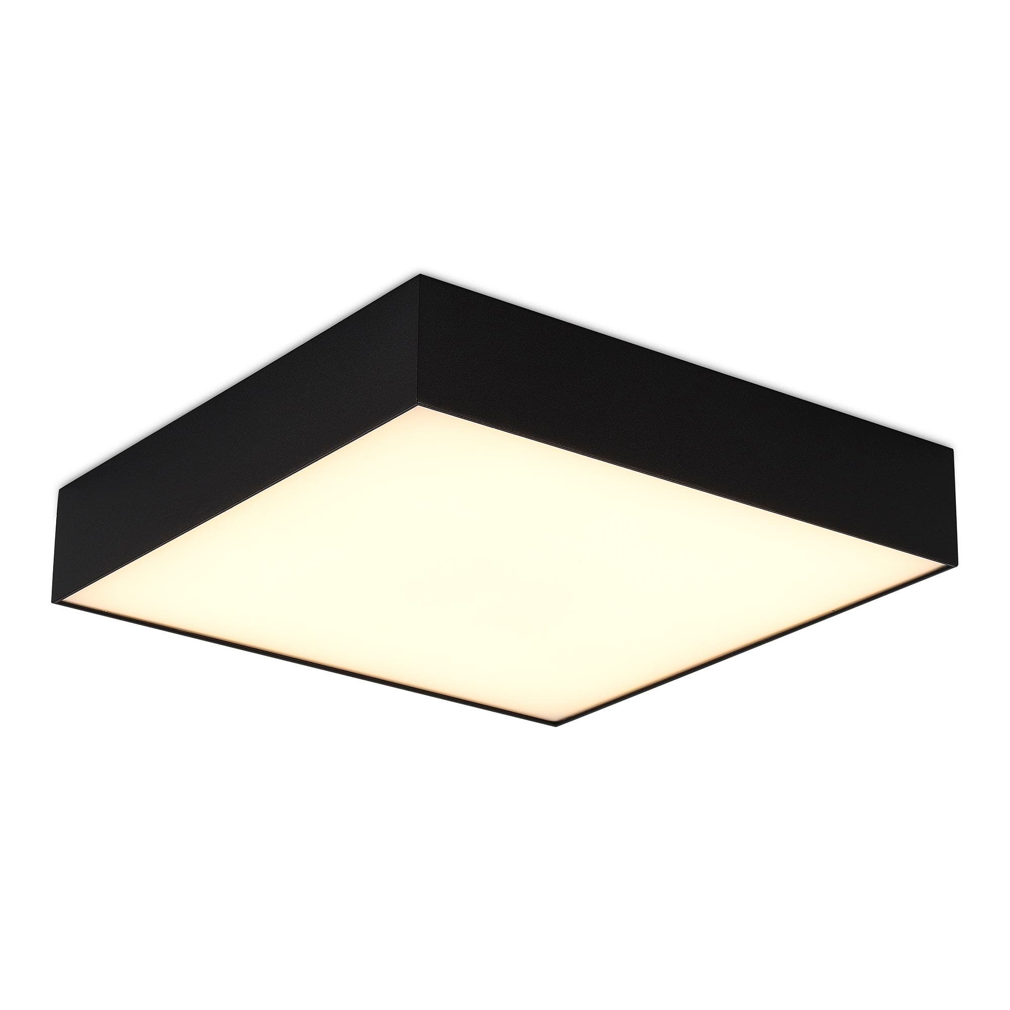 ST LUCE ST608.432.96 Светильник потолочный Черный LED 1*96W 3000K 8 640Lm Ra>90 120° IP20 L600xW600xH55 220V