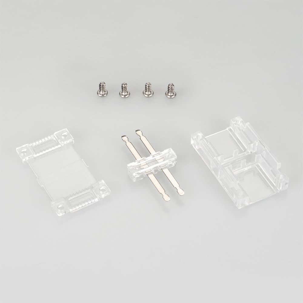 Arlight Коннектор прямой для ленты ARL-50000PV (15.5x6mm) прозрачный (Пластик) 027067 — миниатюра 2