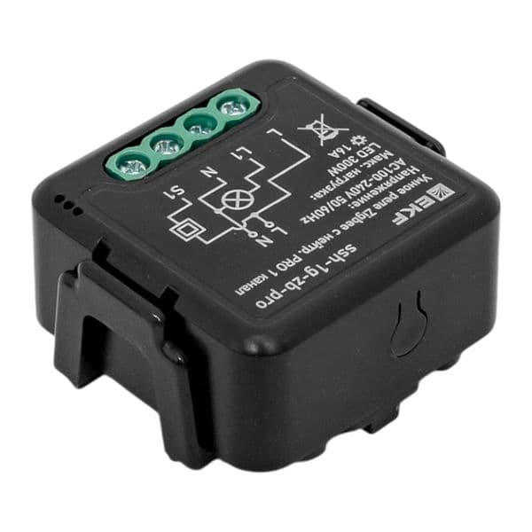 EKF Умное реле в подрозетник 1-канальное с нейтралью 16А Zigbee Connect Select PRO — миниатюра 9