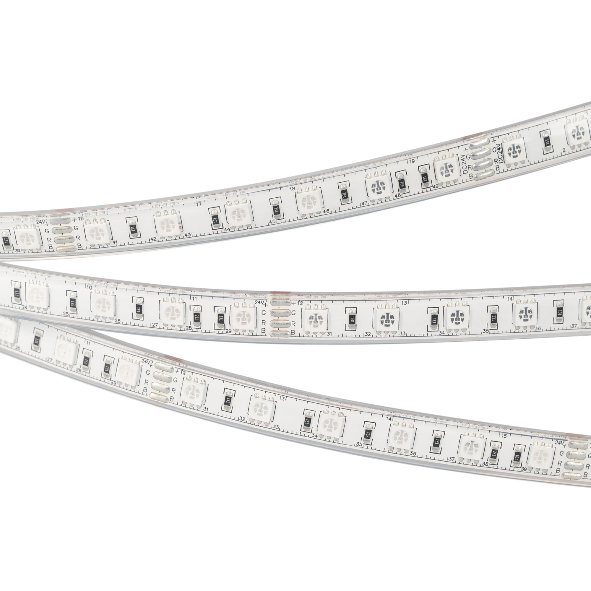 Arlight Светодиодная лента герметичная RTW-PU-B60-12.5mm 24V RGB (14.4 W/m, IP68, 5060, 5m) (-) 029515(2) — миниатюра 1