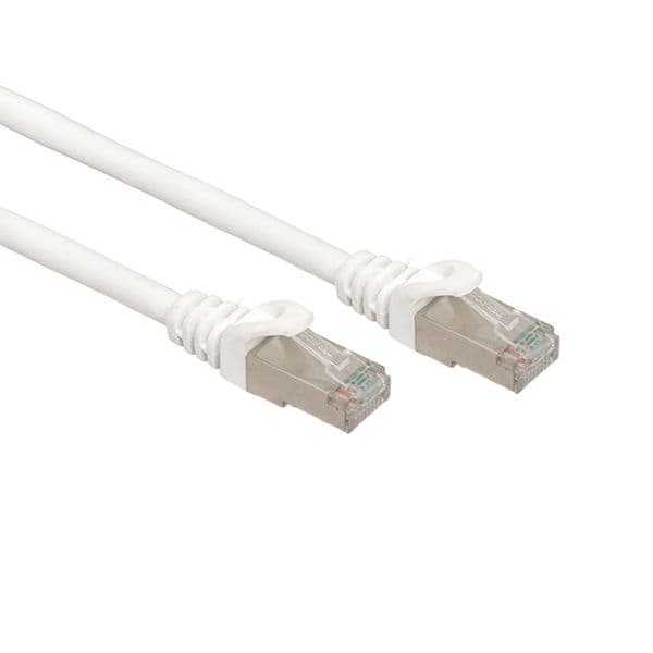 EKF Патч-корд TERACOM CS Cat.6A экранированный S/FTP оболочка LSZH белый (0,5м) — миниатюра 2