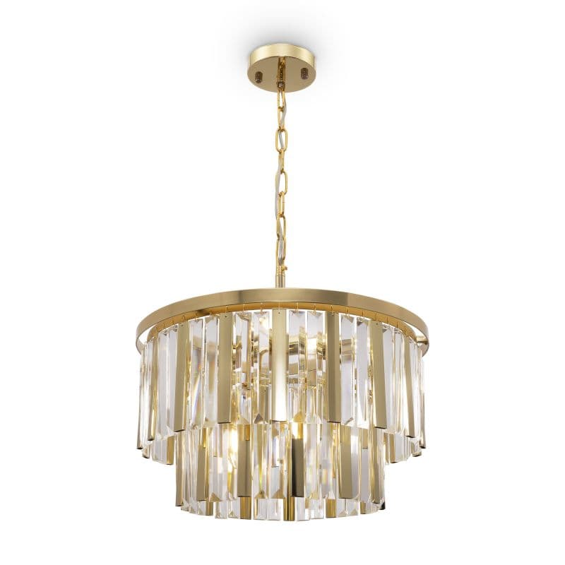 Freya Crystal Market Золото Люстра FR11001PL-08G — миниатюра 8