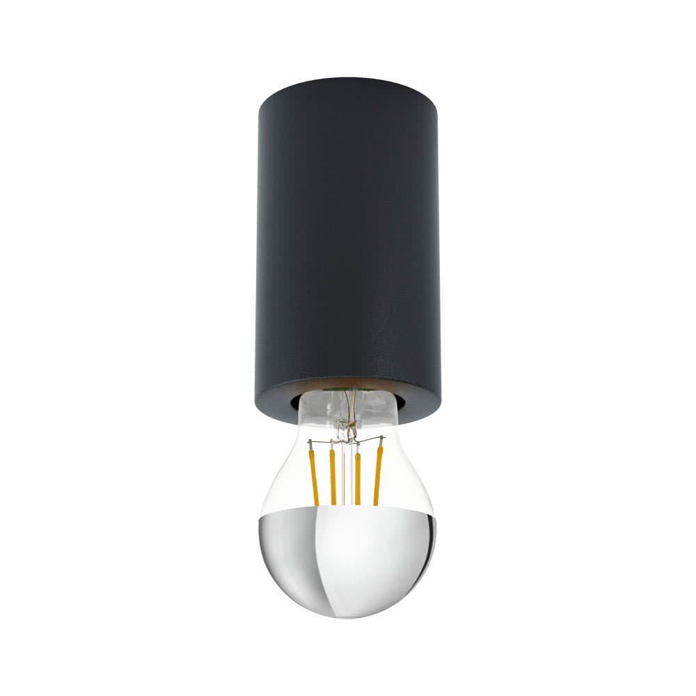 Eglo 99065 Настенно-потолочный светильник SALUZZO, 1x40W(E27), сталь, черный