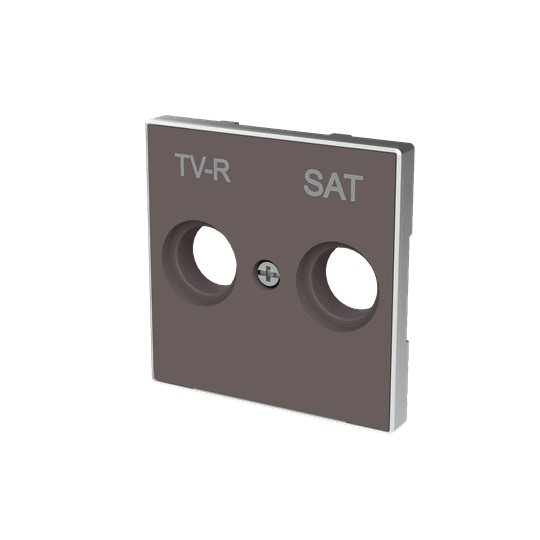 ABB SKY Тауп Накладка для TV-R-SAT розетки 2CLA855010A6301 — миниатюра 2