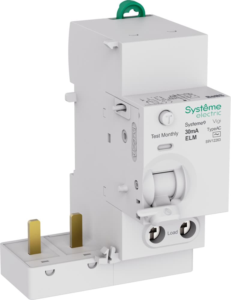 Systeme Electric Systeme9 Блок диф. тока (БДТ) 63A 2P 30мА Тип-AC 230В