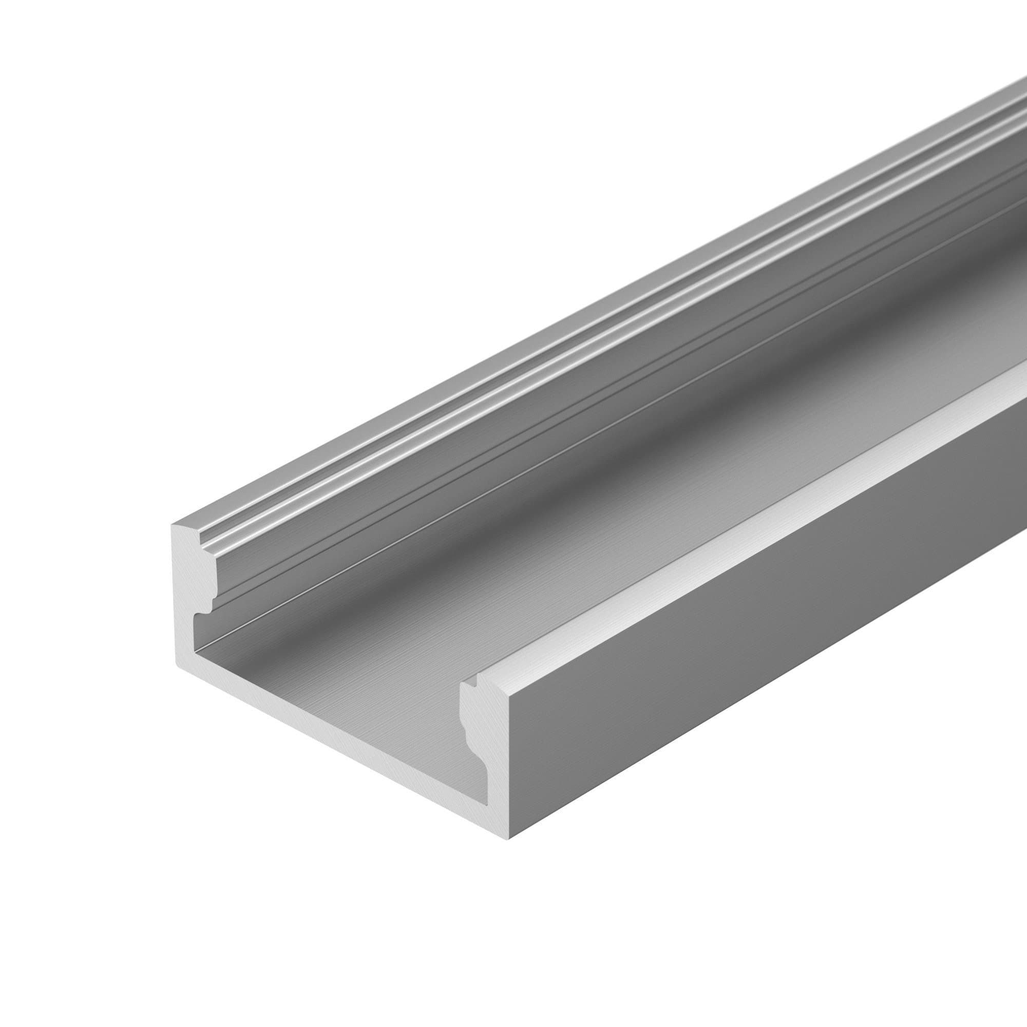 Arlight Профиль с экраном ALU-WIDE-H8-2000 ANOD+FROST (Алюминий) 014852 — миниатюра 3
