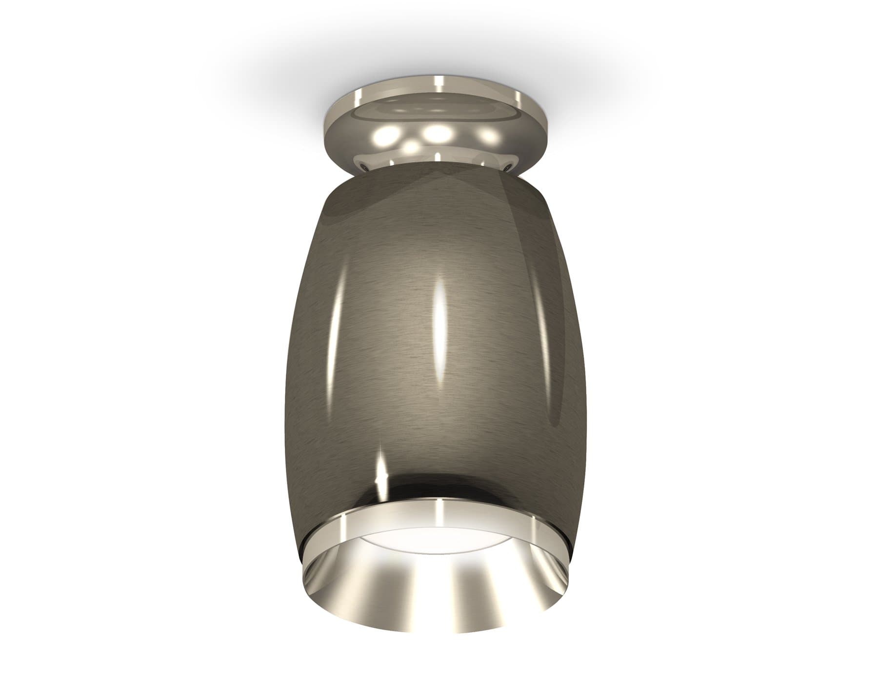 Ambrella Комплект накладного светильника XS1123040 DCH/PSL черный хром/серебро полированное MR16 GU5.3 (N6903, C1123, N7032) — миниатюра 1