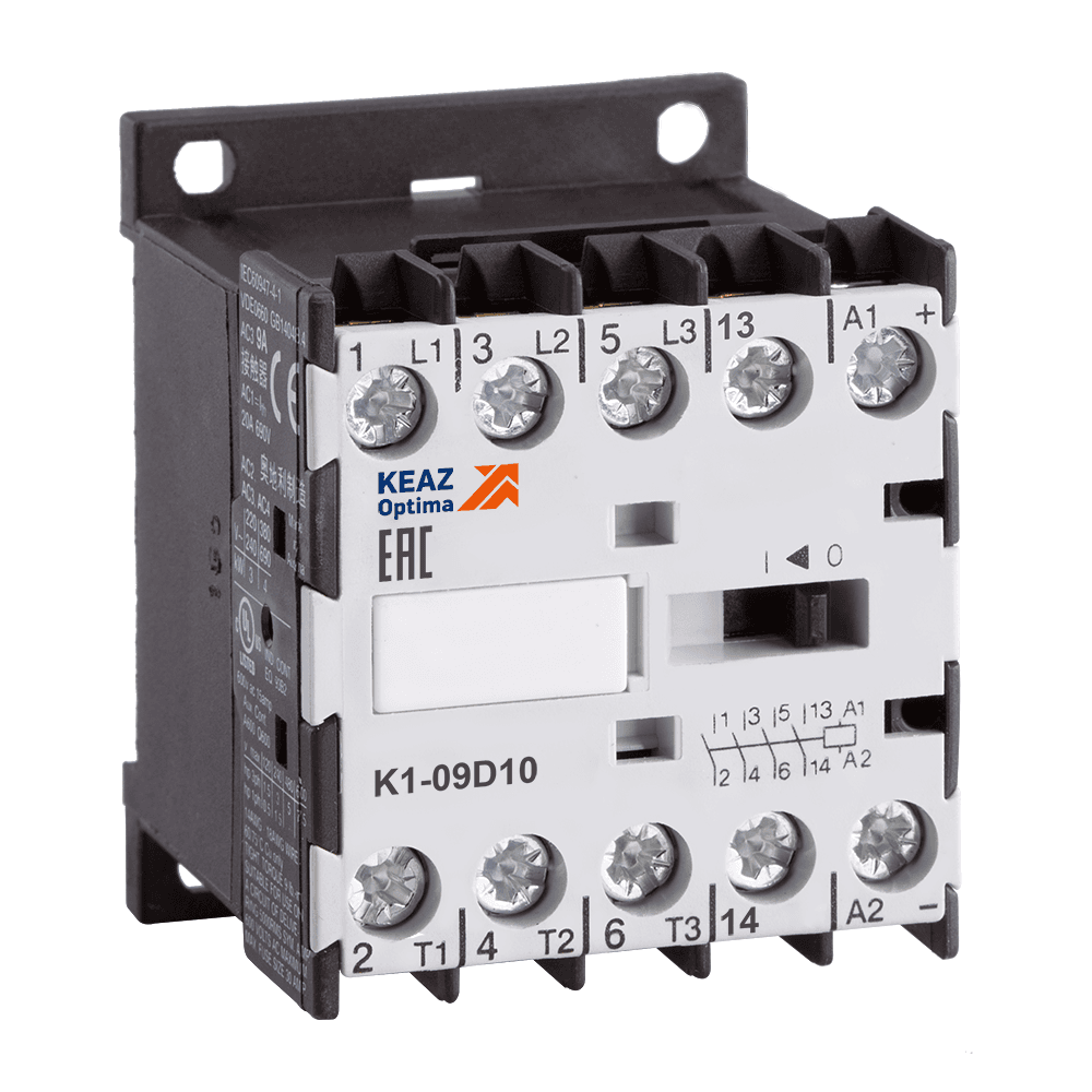 КЭАЗ Мини-контактор OptiStart K1-09D10-230AC/DC 117565