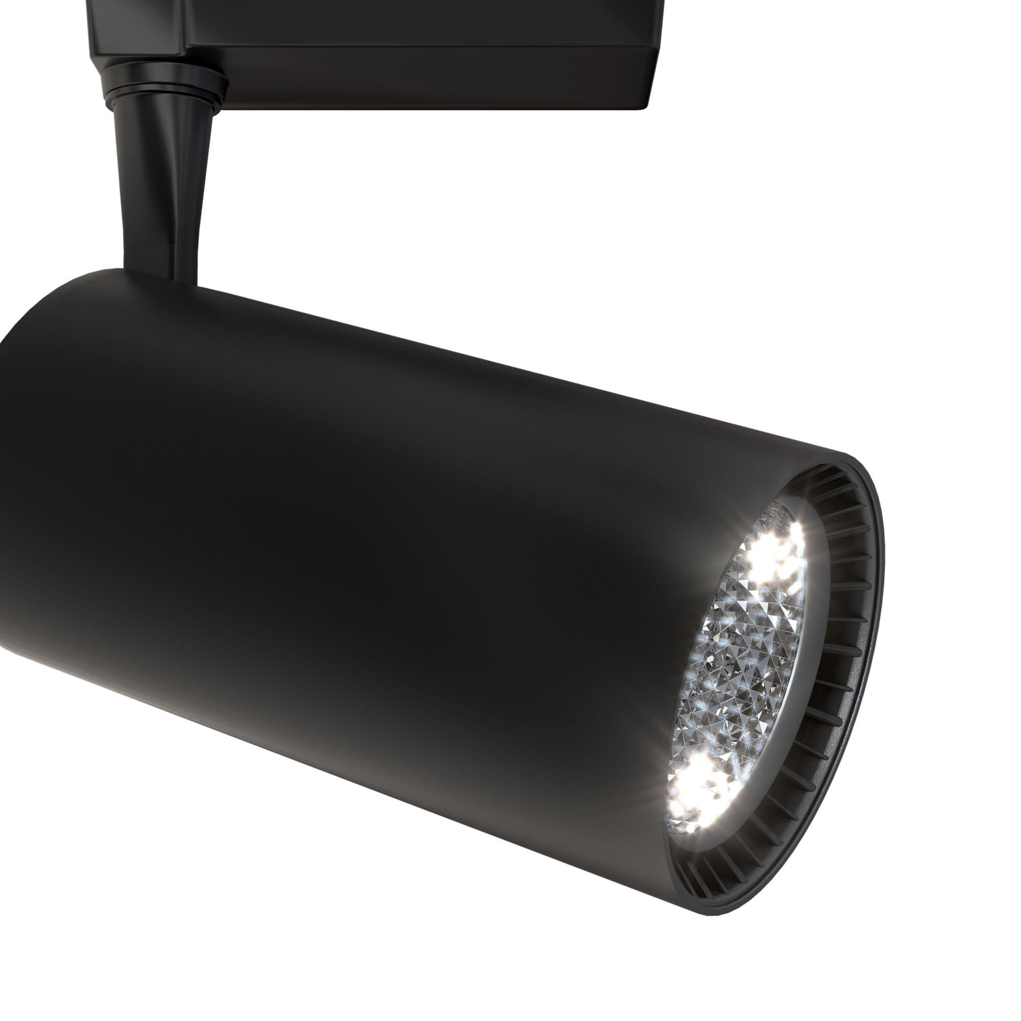 Maytoni Single phase track system Track lamps Черный Трековый светильник TR003-1-40W4K-B — миниатюра 3