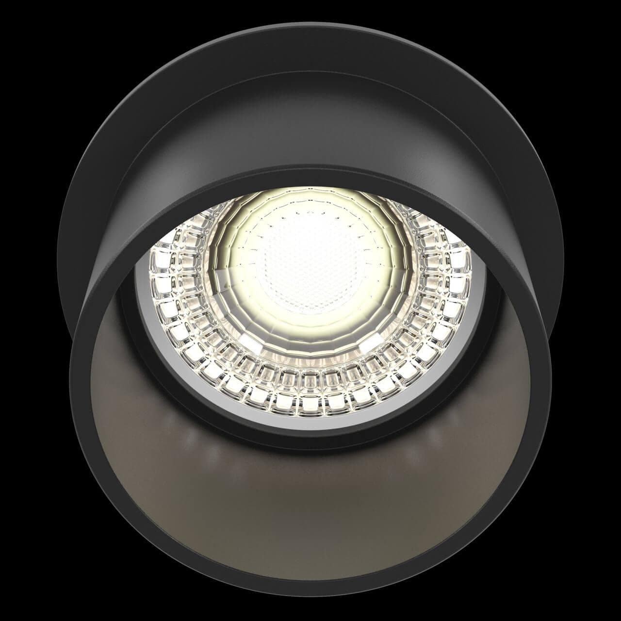 Maytoni Downlight Reif Черный Встраиваемый светильник DL050-01B — миниатюра 8